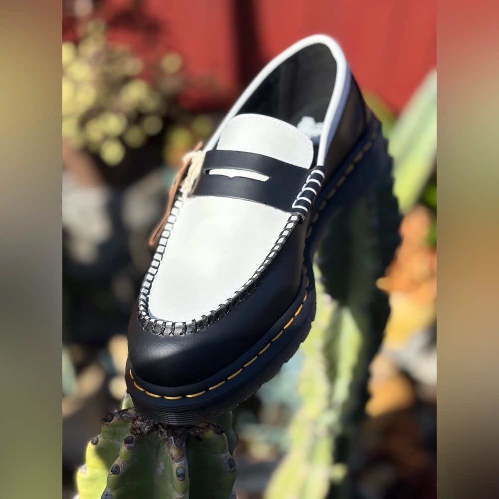 Dr. Martens Black and White Leather Penton
Loafers - Picture 13 of 15